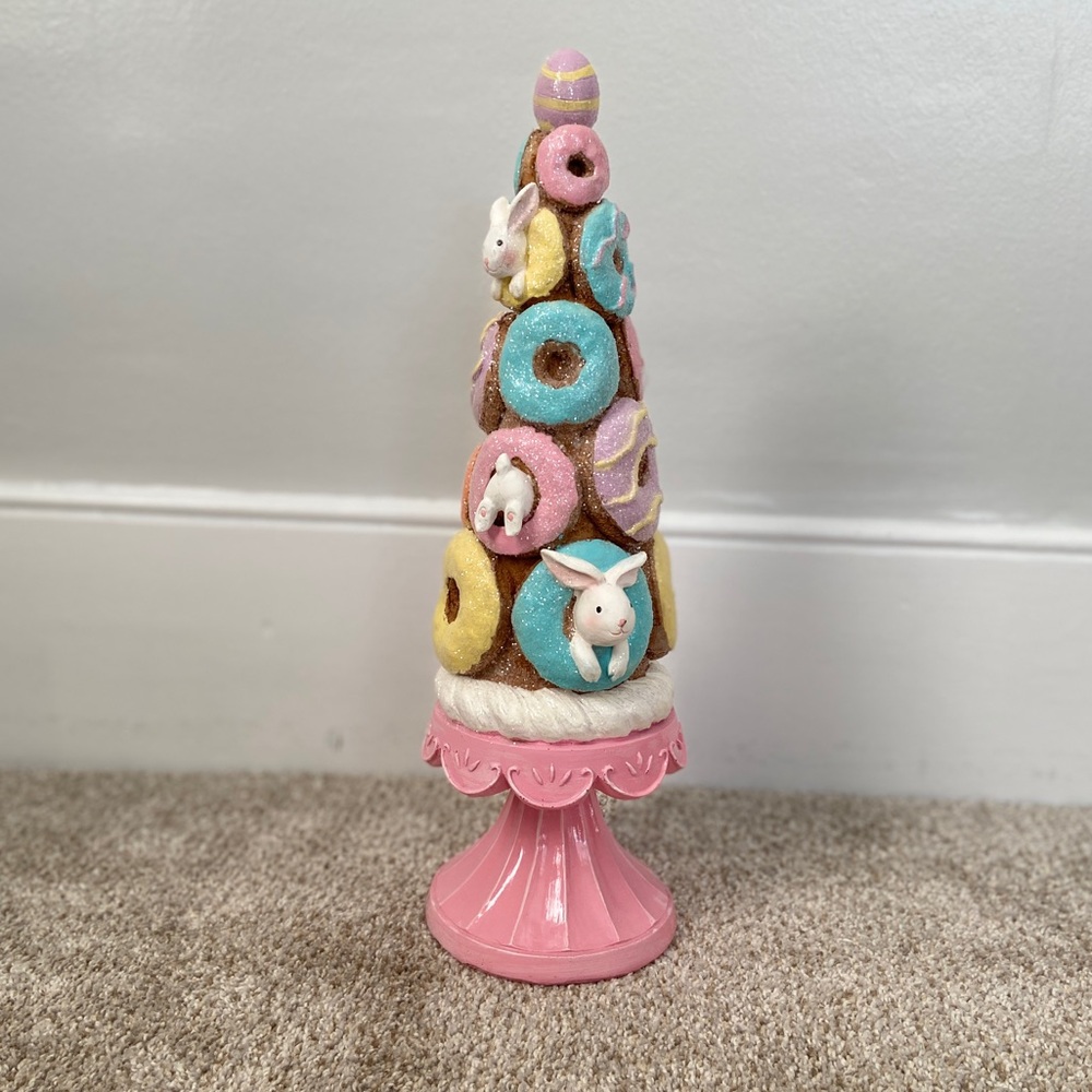 Easter donut tree